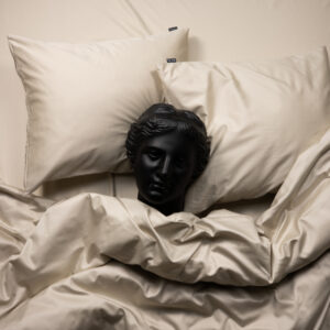 Alternative view of Premium Satään Voodipesukomplekt Beež