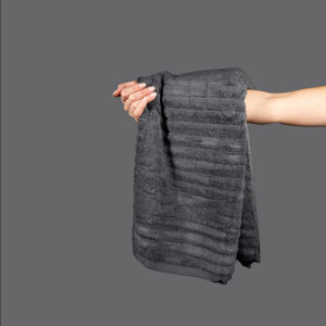 BIO Puuvillane Bambusfroteerätik Tumehall