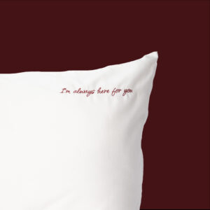 Alternative view of Sõnumiga Padjapüür "I'm always here for you"