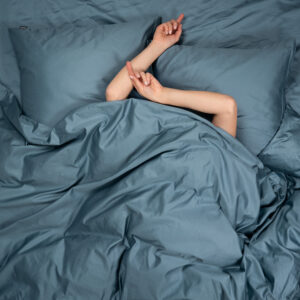 Premium Satään Voodipesukomplekt Tuhksinine